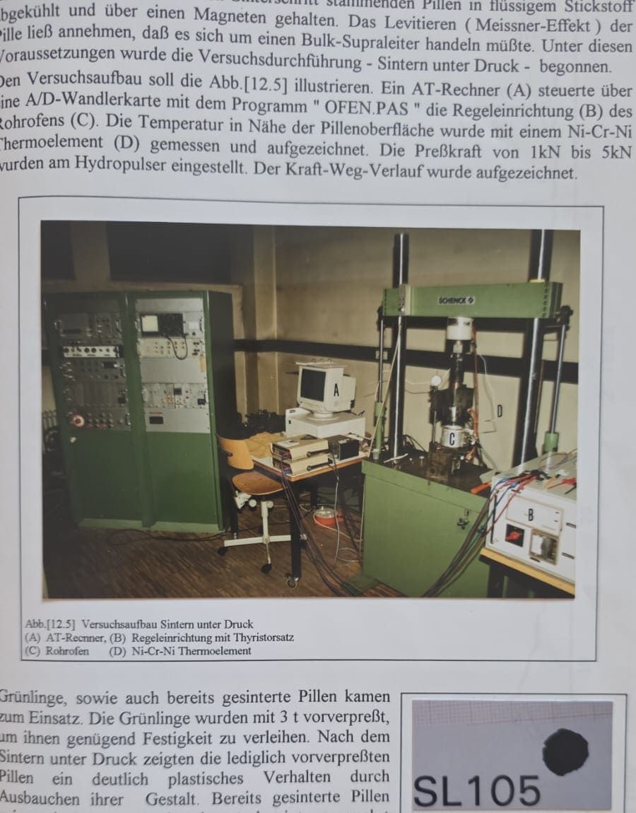 Hoch-Temperatur-Supraleiter | Laborversuch